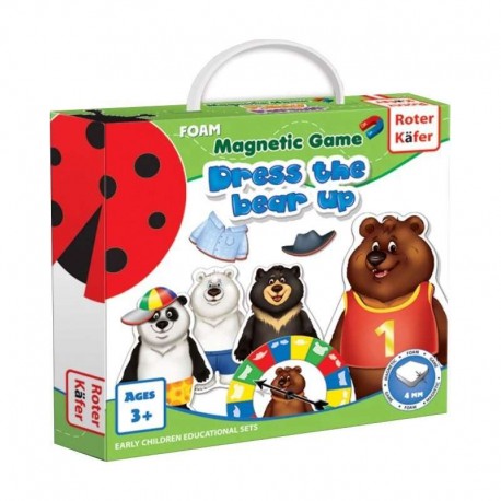 Magnetyczna gra Ubierz Misia (Dress a Bear Up)