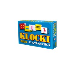 Klocki 12-elementowe - cyferki