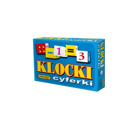 Klocki 12-elementowe - cyferki
