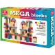 Klocki Drewniane Mega Kolorowe