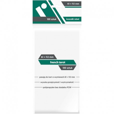 Koszulki Rebel (61x112 mm) "French Tarot"