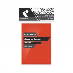 Koszulki Rebel (63,5x88mm) Czerwone Classic Card
