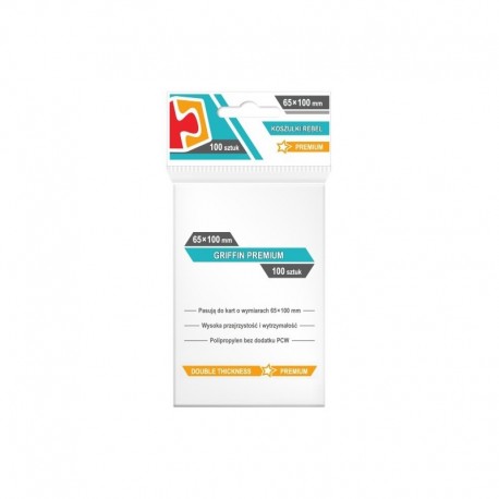 Koszulki Rebel (65x100 mm) "Griffin Premium"