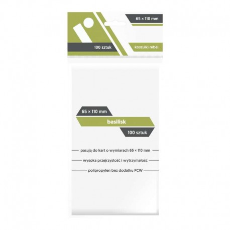 Koszulki Rebel (65x110 mm) "Basilisk"