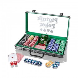 Piatnik Poker - Alu-Case - 300 żetonów 14g