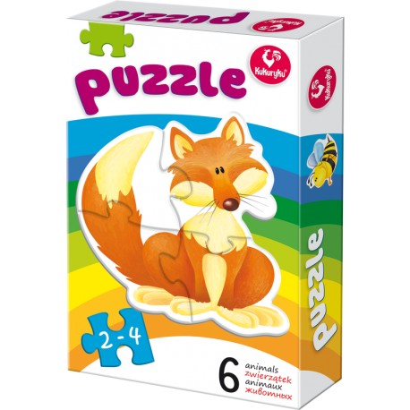 Moje pierwsze puzzle - Zwierzątka