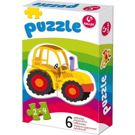 Moje pierwsze puzzle - Pojazdy