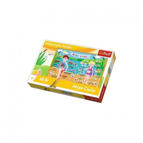 Moje ciało - puzzle edukacyjne