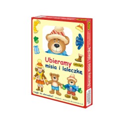 Ubieramy misia i laleczkę