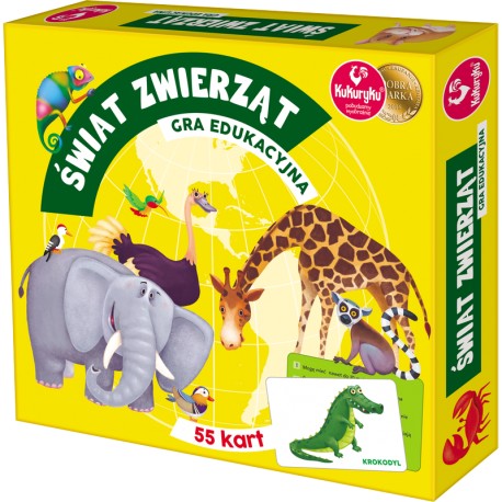 Świat zwierząt - Gra edukacyjna