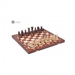 Szachy AMBASADOR - CHW1 BROWN