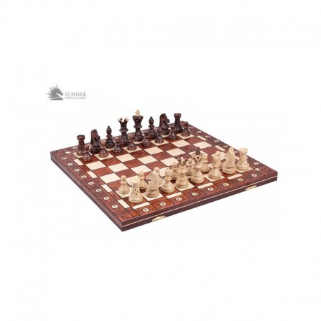 Szachy AMBASADOR - CHW1 BROWN