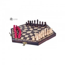 Szachy DLA TRZECH GRACZY MAŁE