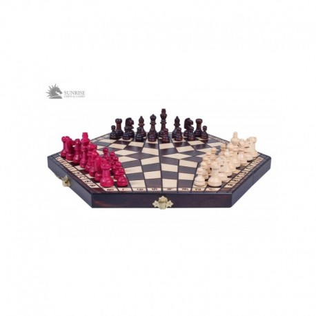 Szachy DLA TRZECH GRACZY ŚREDNIE