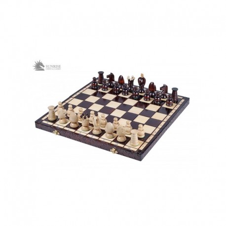 Szachy KRÓLEWSKIE DUŻE - CH111 BROWN