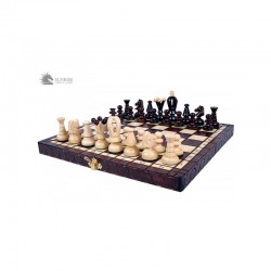 Szachy KRÓLEWSKIE MAŁE - CH113 BROWN