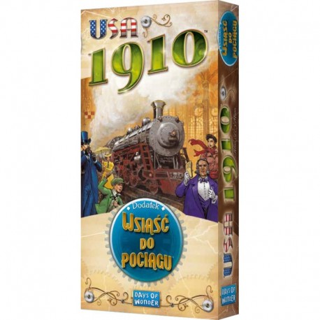 Wsiąść do Pociągu: USA 1910