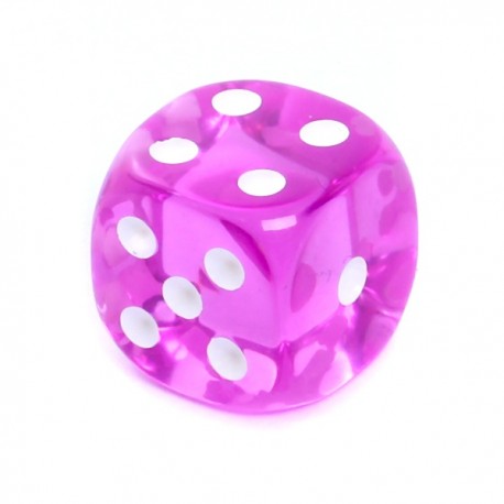 Kość REBEL kryształowa 6 Ścian - 16 mm - Oczka - F