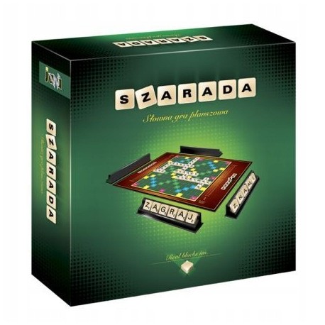 SZARADA SŁOWNA GRA PLANSZOWA