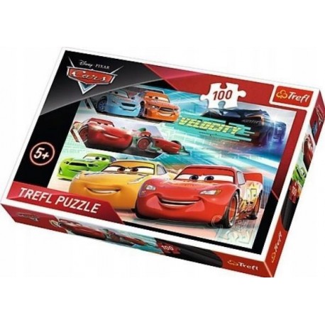 Puzzle 100 - Bohaterowie wyścigu Cars