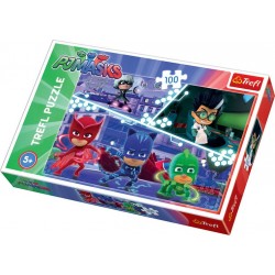 Puzzle 100 - Pidżamersi w akcji