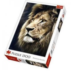 Puzzle 1500 - Portret lwa