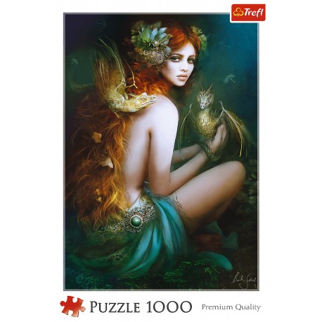 Puzzle 1000 - Przyjaciółka smoków
