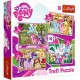 Puzzle 4w1 - My little Pony wakacje kucyków