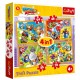 Puzzle 4w1 - Super Zings bohaterowie 4