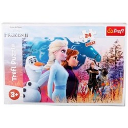 Puzzle 24 maxi - Frozen II magiczna wyprawa