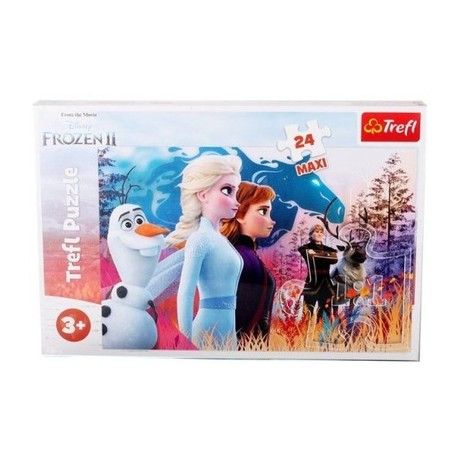 Puzzle 24 maxi - Frozen II magiczna wyprawa