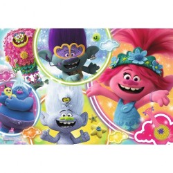 Puzzle 24 maxi - Muzyczny świat trolli