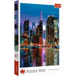Puzzle 500 - Pełnia księżyca nad Manhattanem