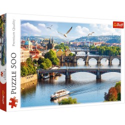 Puzzle 500 - Praga, Czechy