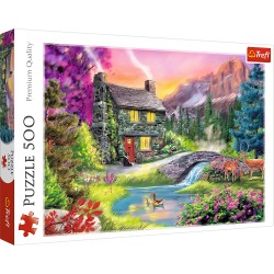 Puzzle 500 - Górska sielanka