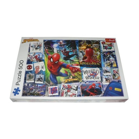 Puzzle 500 - Spider-man plakaty z superbohaterem