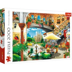 Puzzle 2000 - Widok na Barcelonę