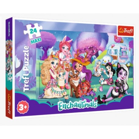 Puzzle 24 maxi - Wesoły świat Enchantimals