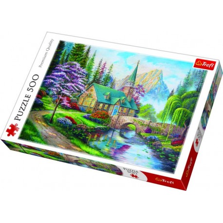 Puzzle 500 - Leśne zacisze