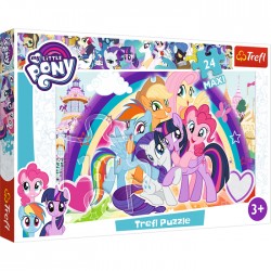 Puzzle 24 maxi - My Little Pony - Szczęśliwe kucyk