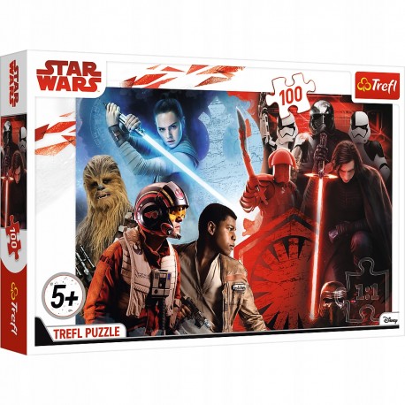 Puzzle 100 - Walka dobra ze złem - Star Wars