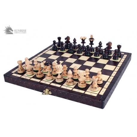 SZACHY PEREŁKA ŚREDNIA - CH134A BROWN