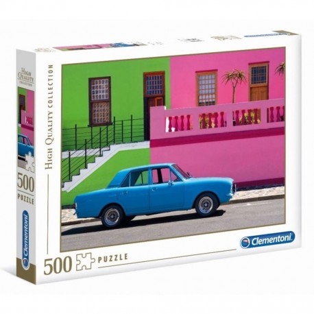 Puzzle 500 - HQ The Blue Car