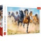 Puzzle 2000 - Galopujące stado koni