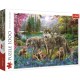 Puzzle 1000 - Wilcza rodzina