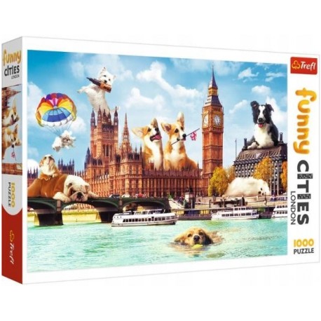 Puzzle 1000 - Funny Cities London