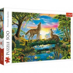 Puzzle 500 - Wilcza natura