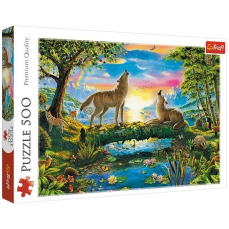 Puzzle 500 - Wilcza natura
