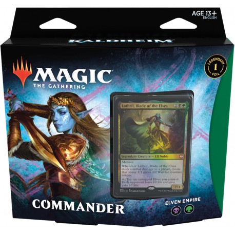 MTG Kaldheim - Commander Elven Empire - Lathril