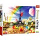 Puzzle 1000 - Słodki Paryż